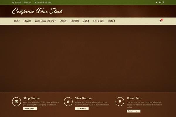 californiawineslush.com site used Californiawineslush