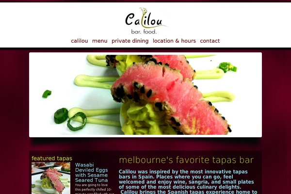 caliloutapasbar.com site used Calilou