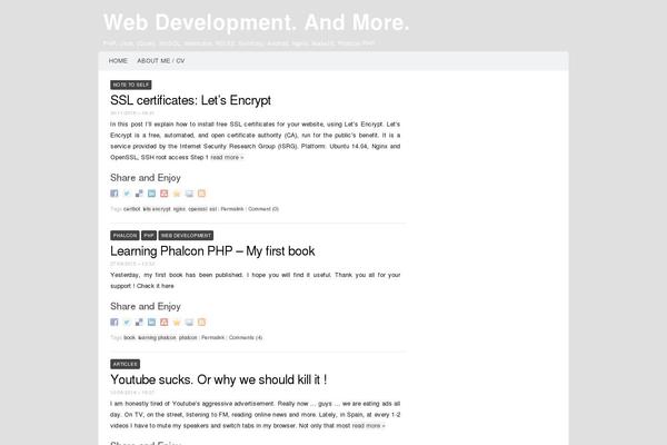 Site using Sunburst Code Prettify plugin