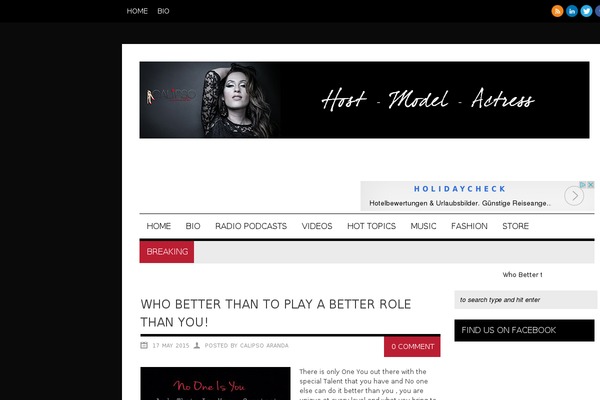 Hades theme site design template sample