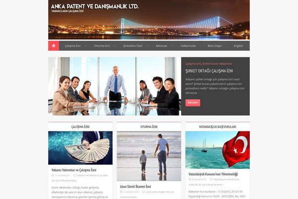 Compasso theme site design template sample