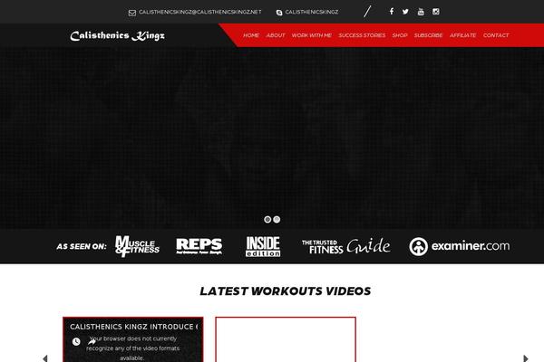 Site using Easy WP Page Navigation plugin