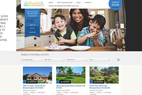 Fremont theme site design template sample