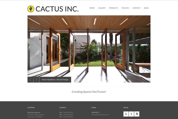 Bigbang theme site design template sample
