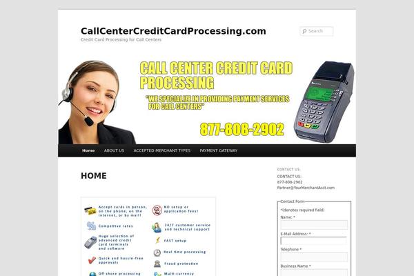 Twenty Eleven theme site design template sample