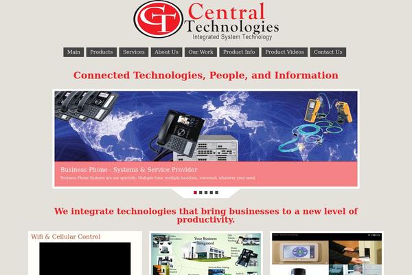 Parabola theme site design template sample