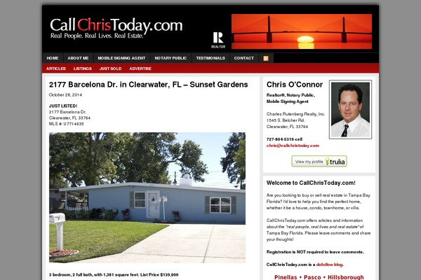 Cc theme site design template sample