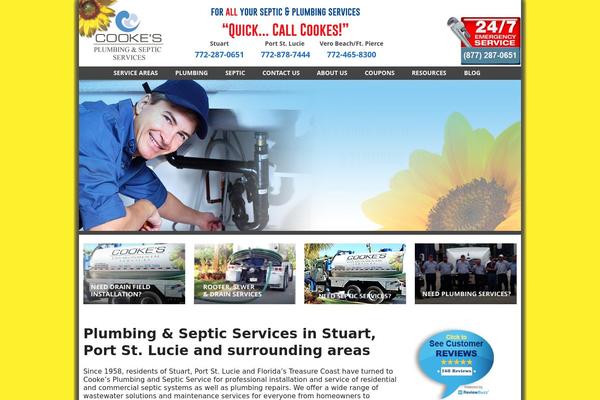 callcookes.com site used Cooke