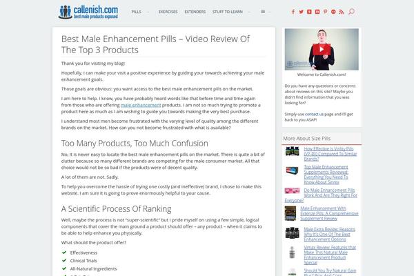 Dynamik Gen theme site design template sample