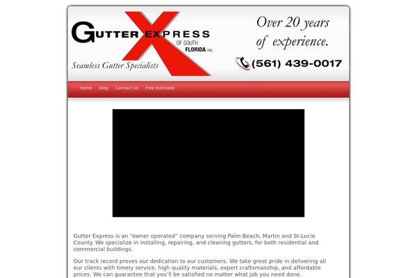 RedLine theme site design template sample