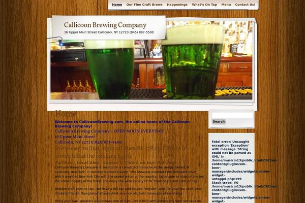 Adventure Journal theme site design template sample