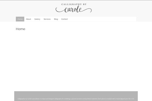 Accelerate theme site design template sample