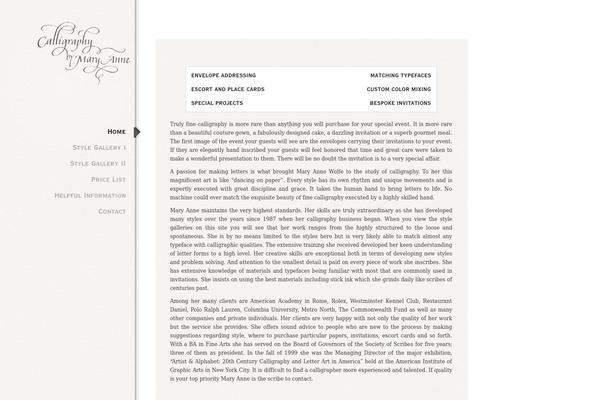 Glider theme site design template sample