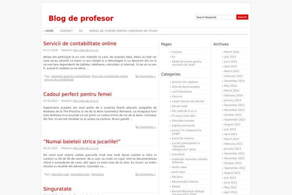 ADSimple theme site design template sample