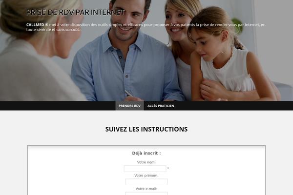 callmed.fr site used Wp_simple