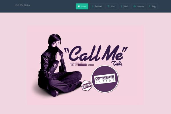 callmedalia.com site used Flatible