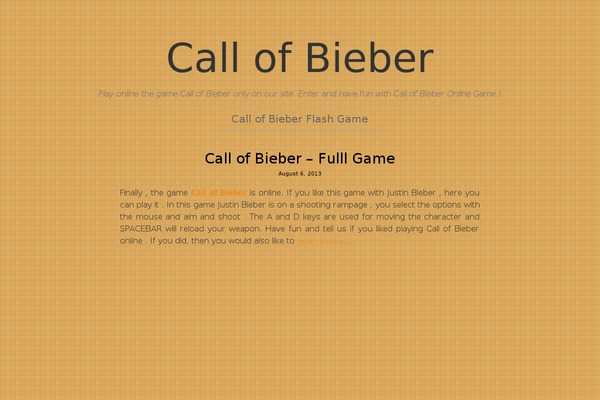 Mog theme site design template sample