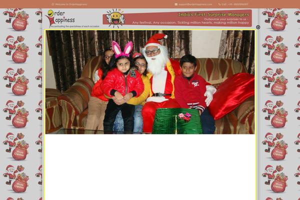 callsantahome.com site used Kids-zone