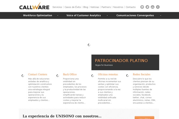 callware-vt.com site used Modernize v3.12