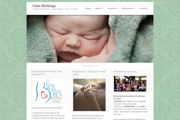 Dandelion theme site design template sample