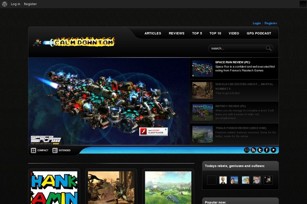 Author theme site design template sample
