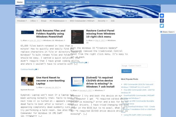 Canvas theme site design template sample