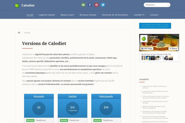 Pluto theme site design template sample