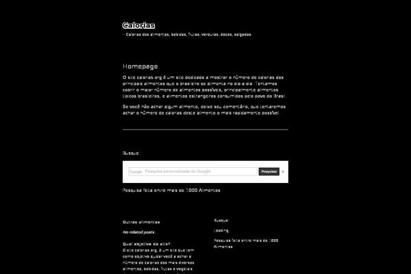 calorias.org site used Alliswell-min-theme-c53cba0