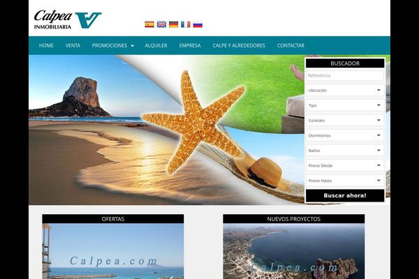 Realia theme site design template sample