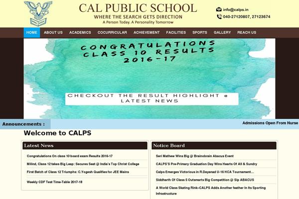 Site using Horizontal-scrolling-announcements plugin
