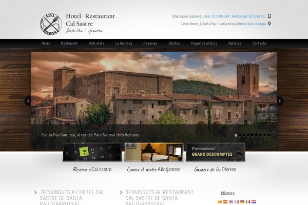 Fluida theme site design template sample
