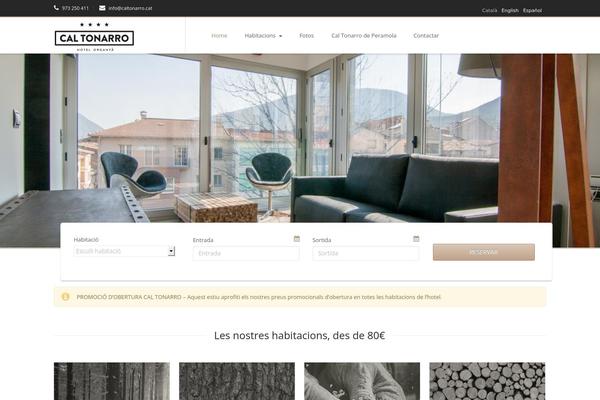 Starhotel theme site design template sample