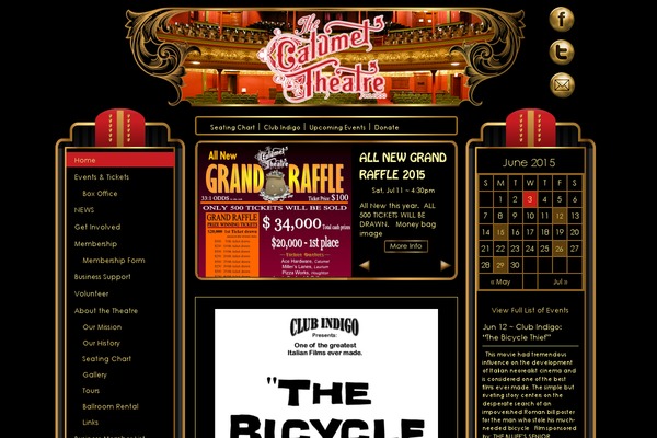 calumettheatre.com site used Cmxtheatre