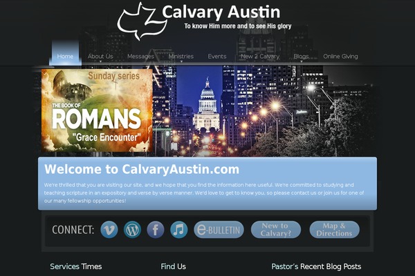 calvaryaustin.com site used Rt_radiance_wp