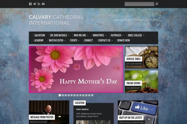 Resurrect theme site design template sample