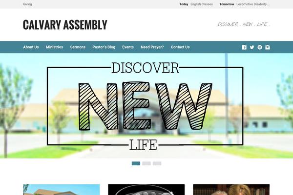 Exodus theme site design template sample