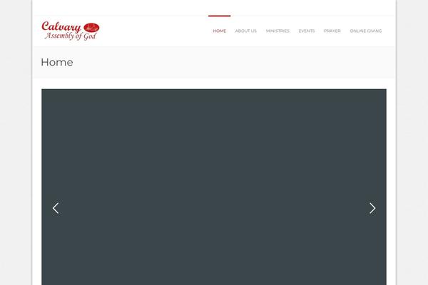 Church-suite theme site design template sample