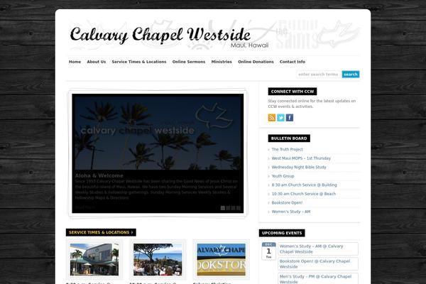 calvarywestside.com site used Wp-ellie-20