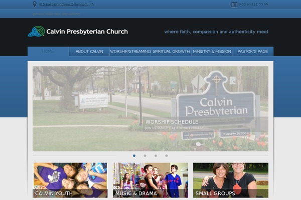 calvinchurchzelie.org site used Moses