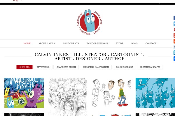calvininnes.com site used Innes