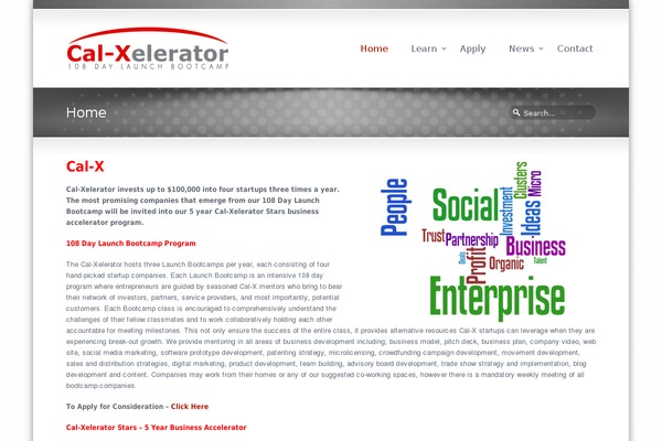 Sterling theme site design template sample