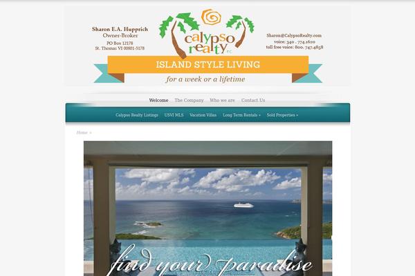 ElegantEstate theme site design template sample