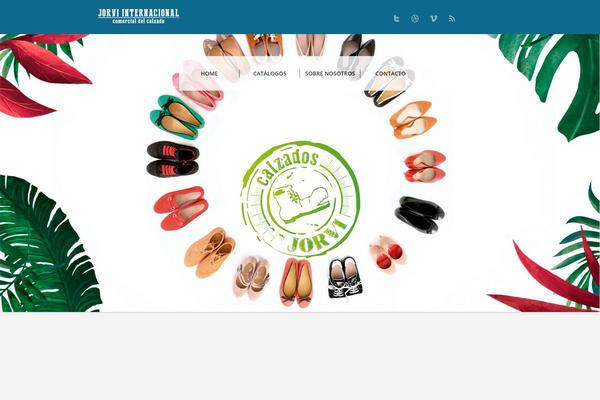 Redsky theme site design template sample