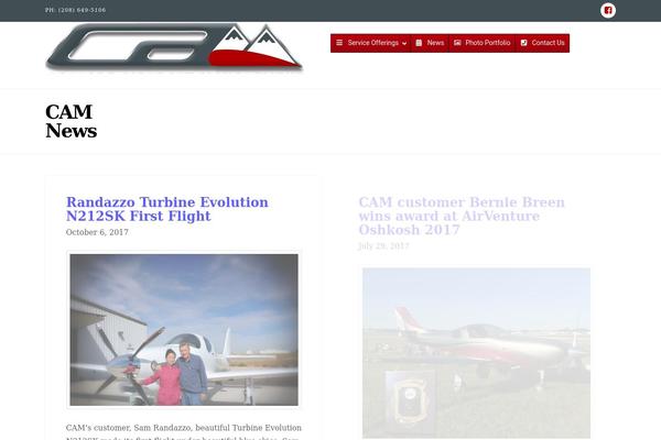 X Child theme site design template sample