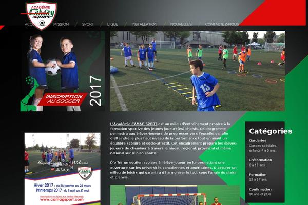 Site using Responsive Gallery plugin