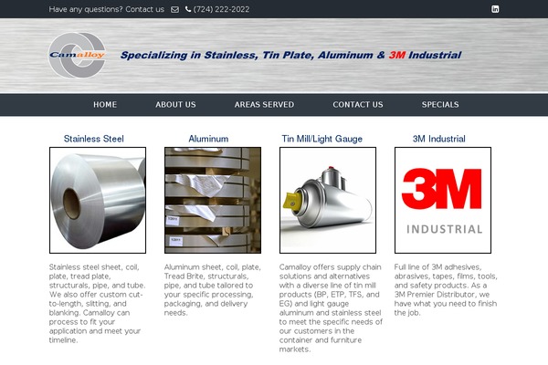 Terrifico theme site design template sample