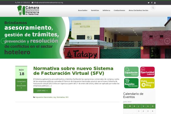 Ascent theme site design template sample