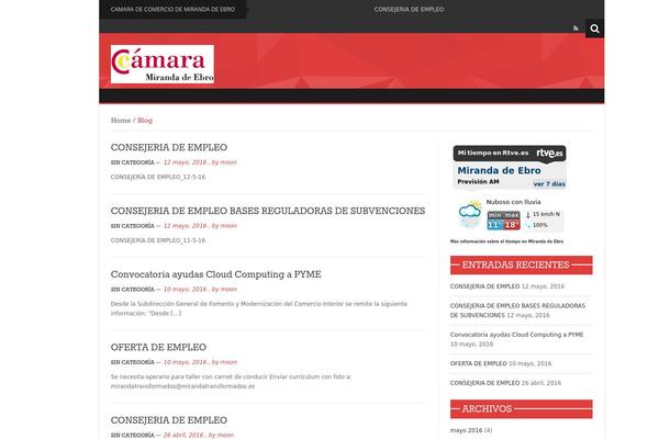 News Mix Light theme site design template sample