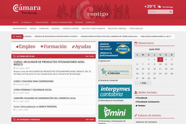 camaratorrelavega.es site used Templates