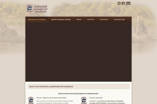 Earth theme site design template sample